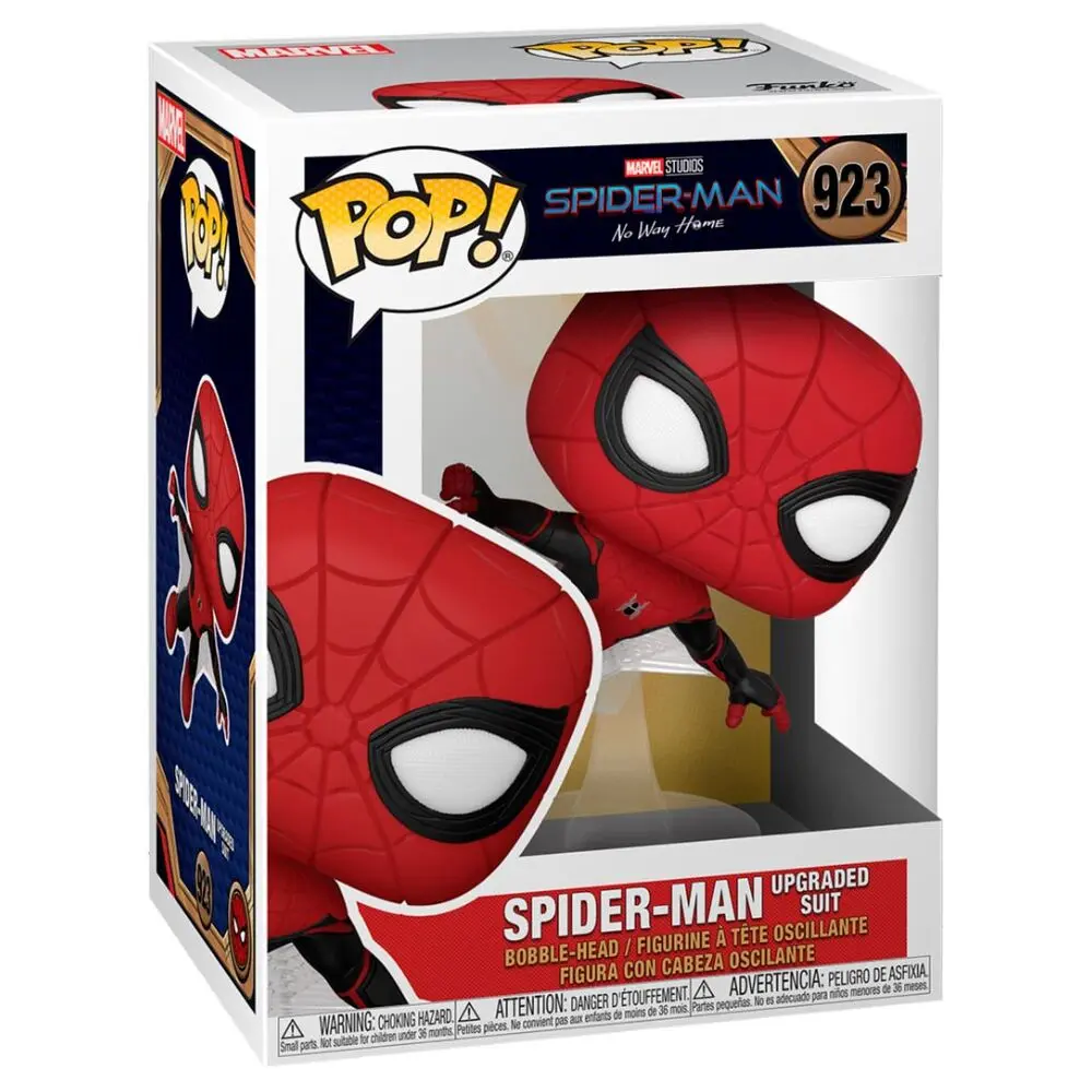 Spider-Man: No Way Home POP! Vinilna Figura Spider-Man (Upgraded Suit) 9 cm fotografija proizvoda