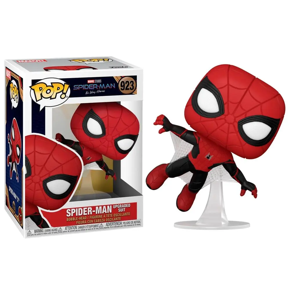 Spider-Man: No Way Home POP! Vinilna Figura Spider-Man (Upgraded Suit) 9 cm fotografija proizvoda