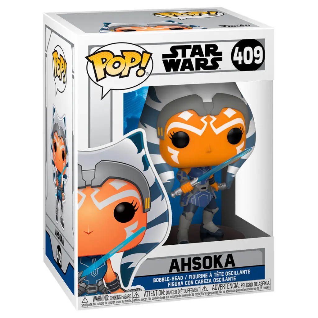 Star Wars: Clone Wars POP! Star Wars Vinyl Figura Ahsoka 9 cm fotografija proizvoda