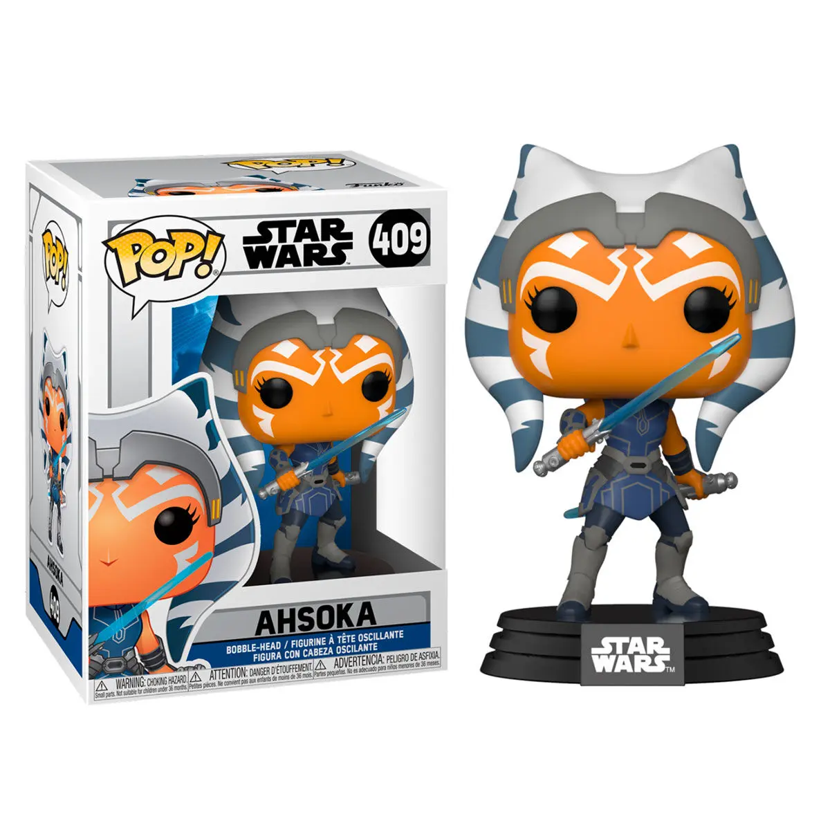 Star Wars: Clone Wars POP! Star Wars Vinyl Figura Ahsoka 9 cm fotografija proizvoda