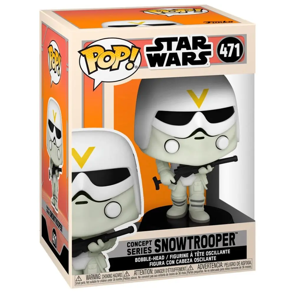 Star Wars POP! Vinyl klimoglavac Snowtrooper (Concept Series) 9 cm fotografija proizvoda