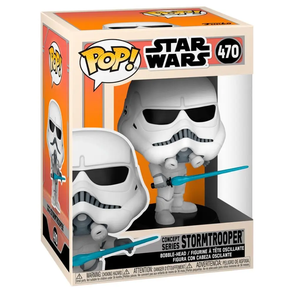 Star Wars POP! Vinyl klimoglav figurica Stormtrooper (Concept Series) 9 cm fotografija proizvoda