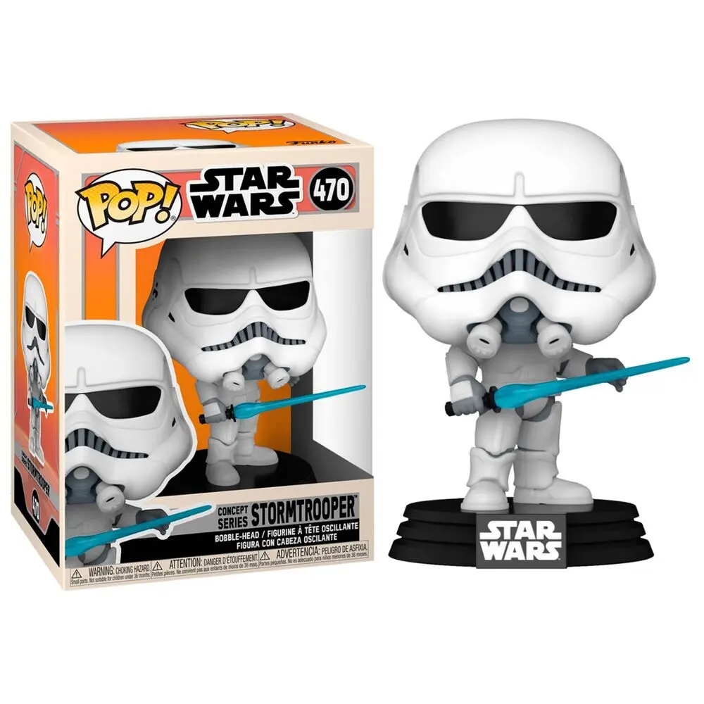 Star Wars POP! Vinyl klimoglav figurica Stormtrooper (Concept Series) 9 cm fotografija proizvoda