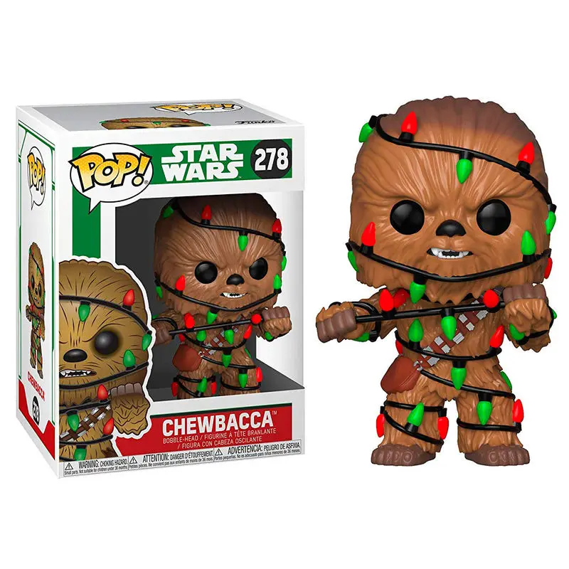 POP figurica Star Wars Holiday Chewie sa svjetlima fotografija proizvoda