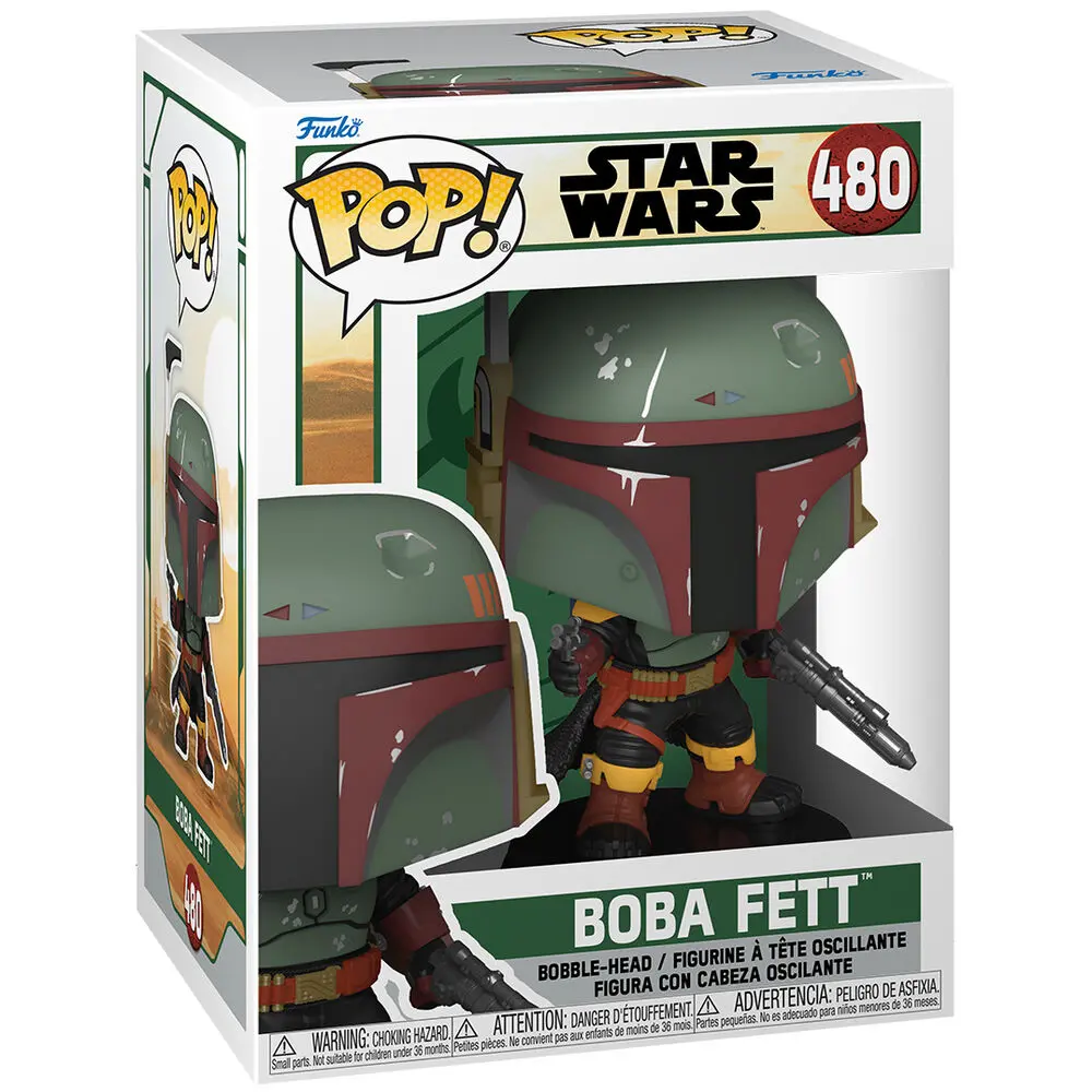 Star Wars The Book of Boba Fett POP! TV Vinyl figura Boba Fett 9 cm fotografija proizvoda