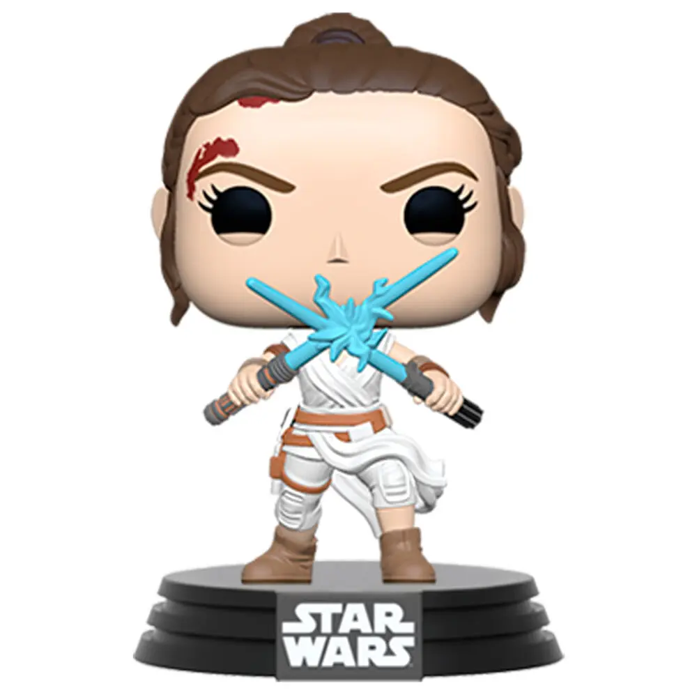 Star Wars Episode IX POP! Movies Vinyl Figura Rey s 2 Svjetlosna Mača 9 cm fotografija proizvoda