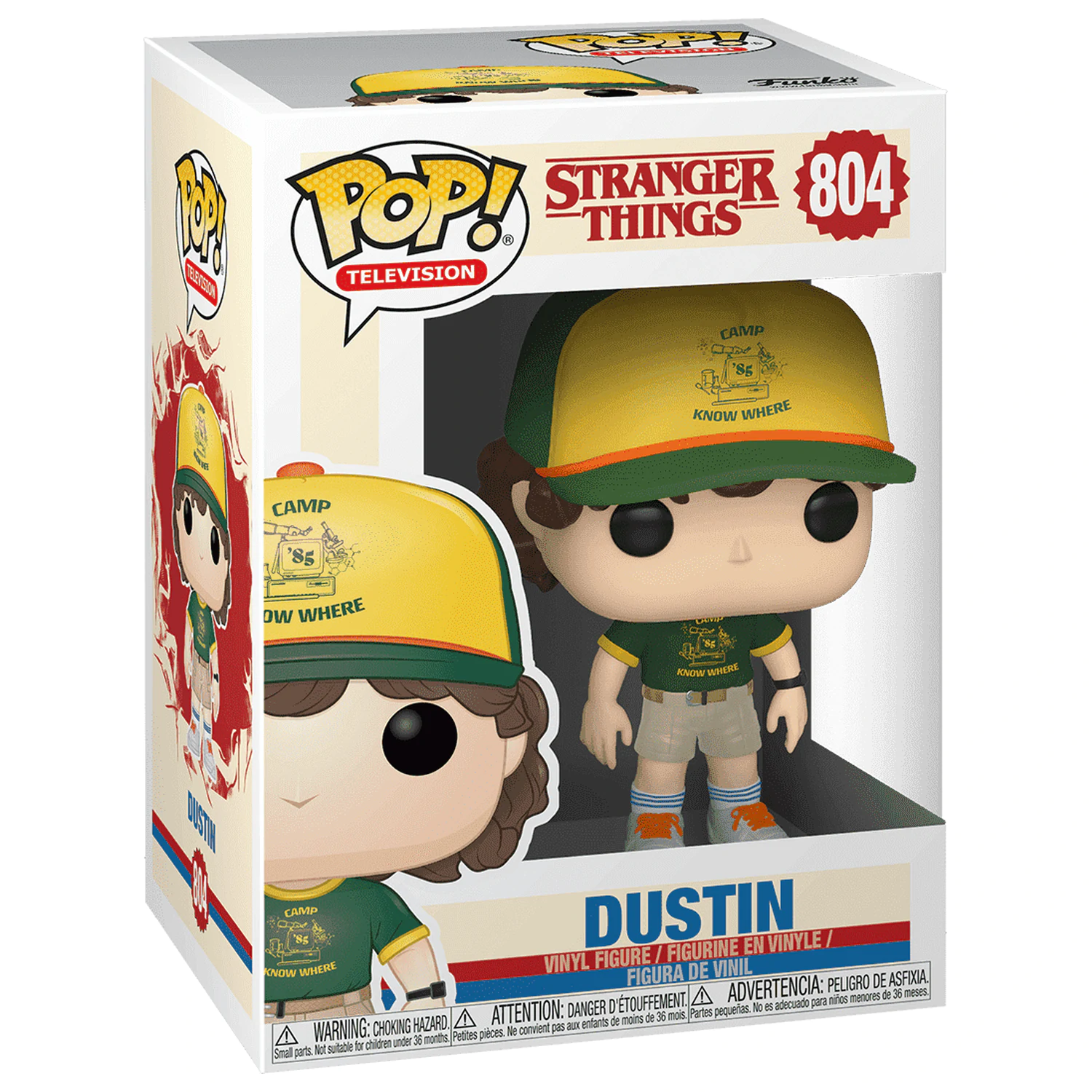 Stranger Things POP! TV Vinyl figurica Dustin (At Camp) 9 cm fotografija proizvoda