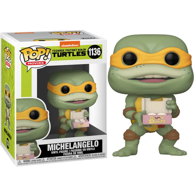 Teenage Mutant Ninja Turtles POP! Movies Vinilna Figura Michaelangelo 9 cm fotografija proizvoda