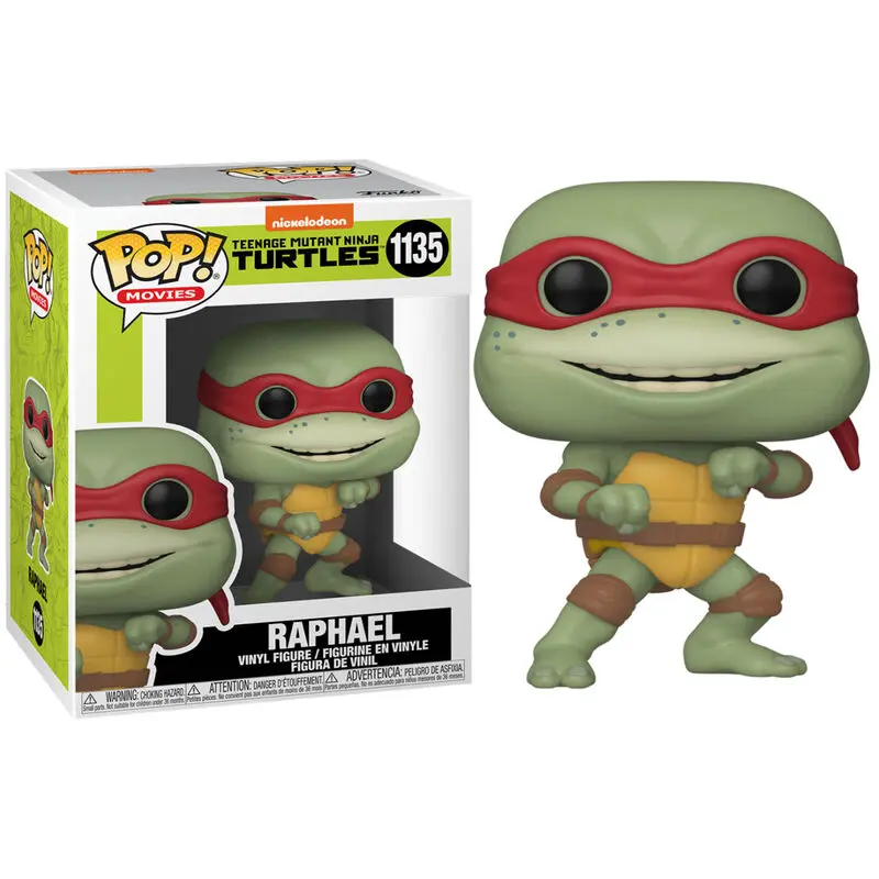 Teenage Mutant Ninja Turtles POP! Movies Vinyl Figure Raphael 9 cm - Vinilna Figura fotografija proizvoda