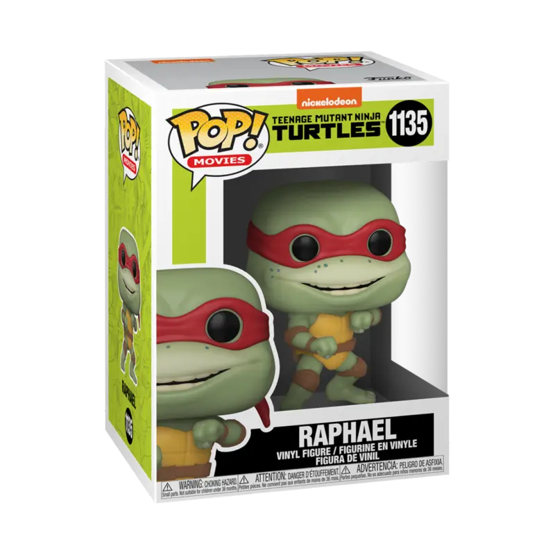 Teenage Mutant Ninja Turtles POP! Movies Vinyl Figure Raphael 9 cm - Vinilna Figura fotografija proizvoda