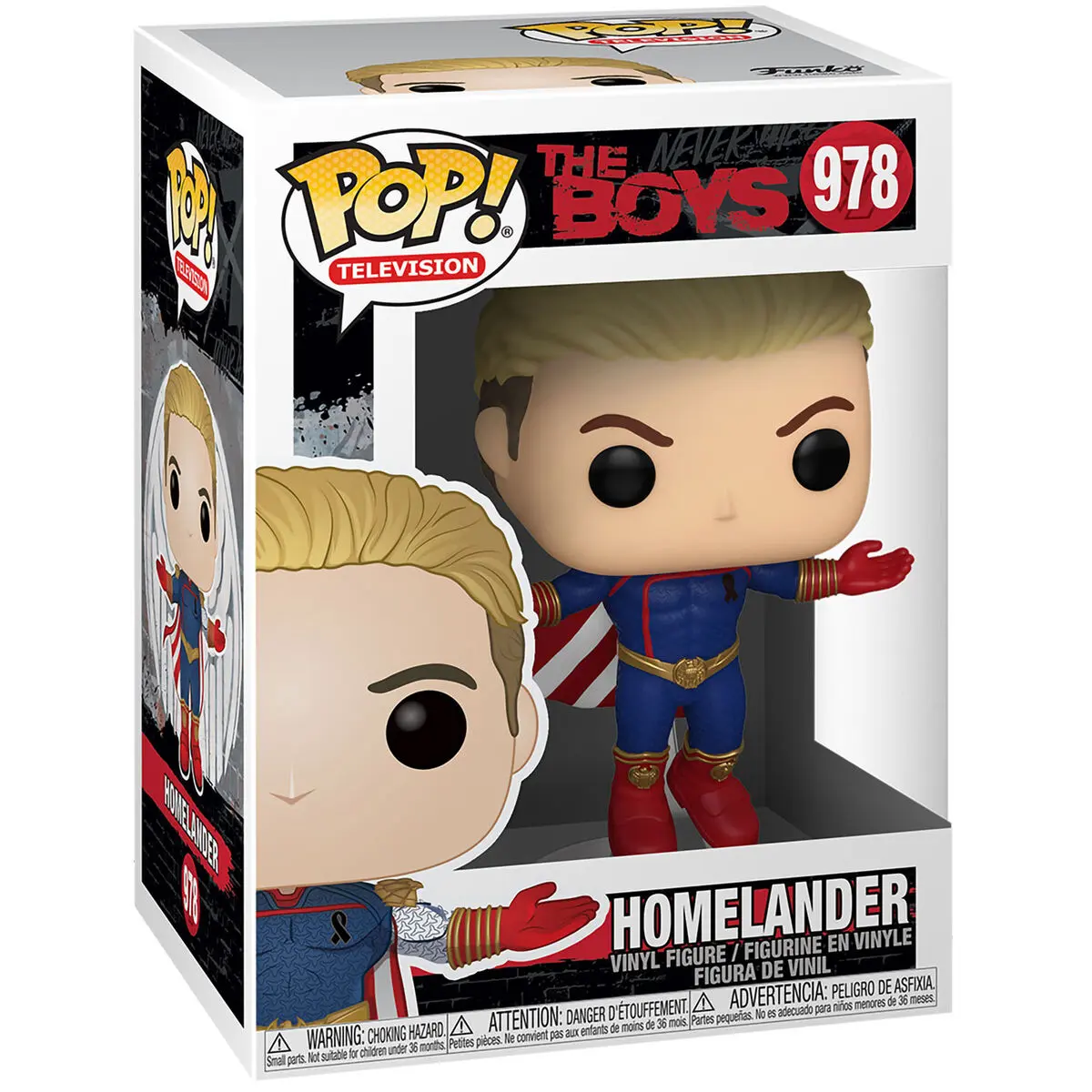 The Boys POP! TV Vinyl Figura Homelander Levitating 9 cm fotografija proizvoda