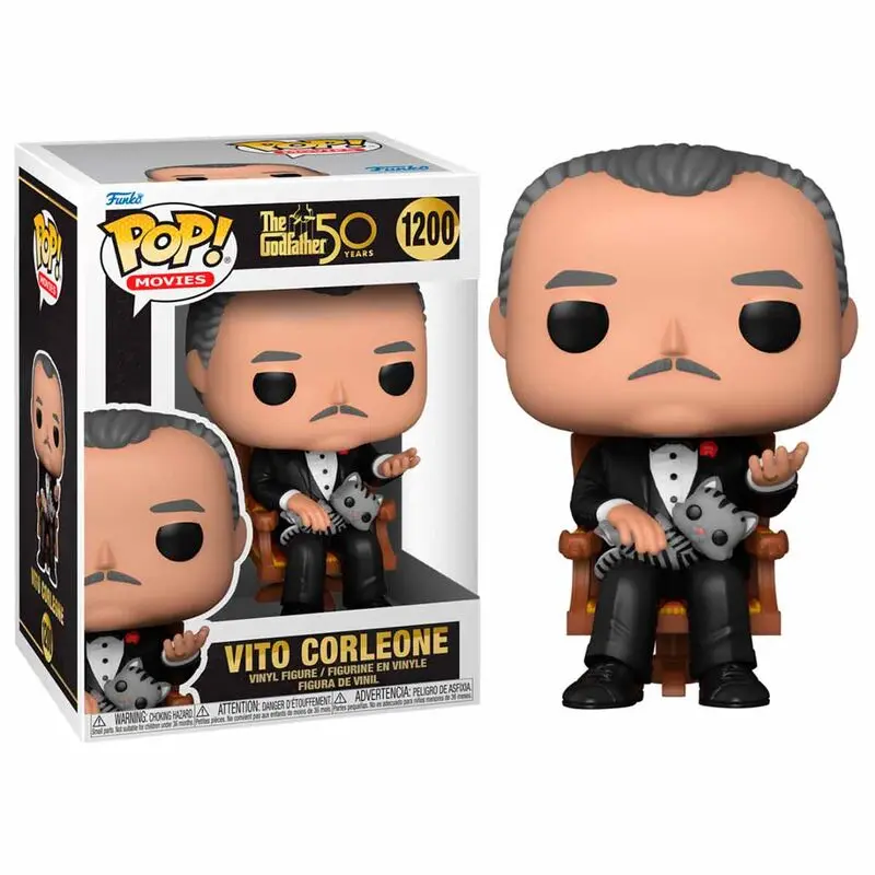 The Godfather POP! Movies Vinyl Figura 50. obljetnica Vito Corleone 9 cm fotografija proizvoda