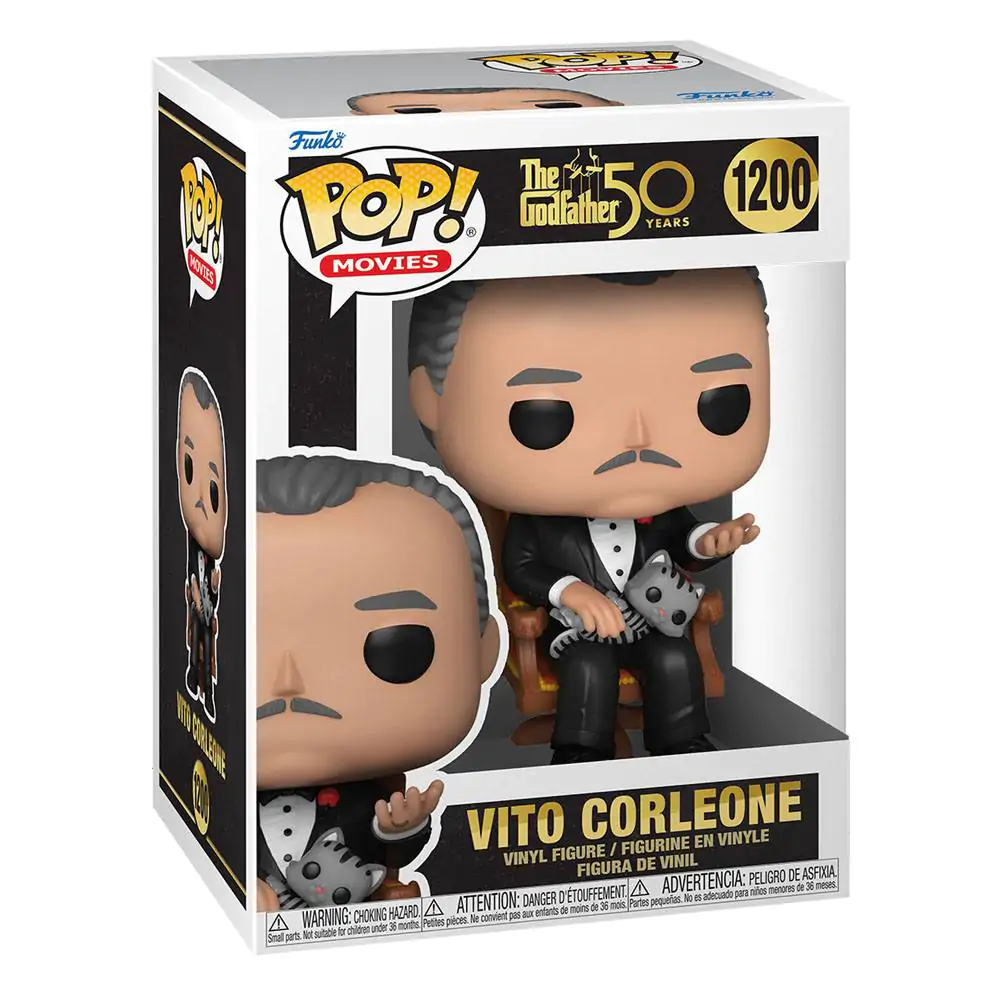 The Godfather POP! Movies Vinyl Figura 50. obljetnica Vito Corleone 9 cm fotografija proizvoda