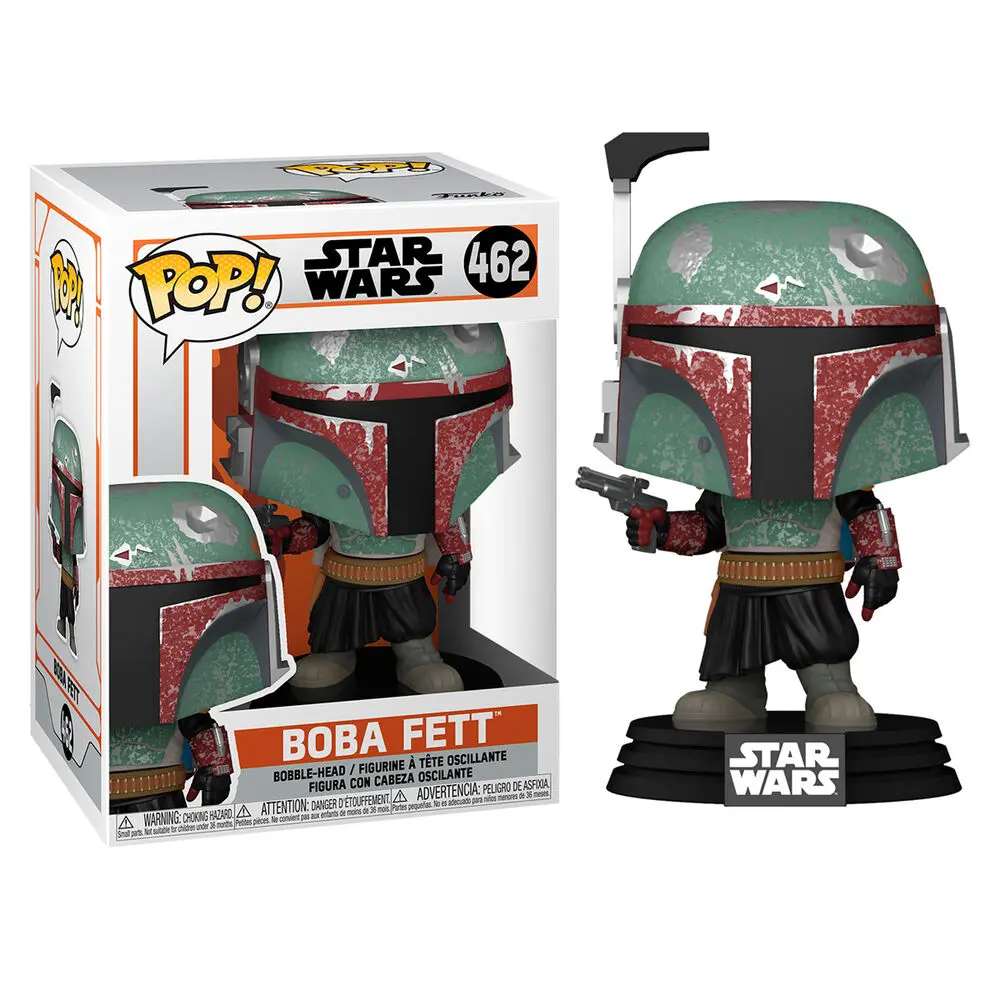 Star Wars The Mandalorian POP! TV Vinil Figura Boba Fett 9 cm fotografija proizvoda