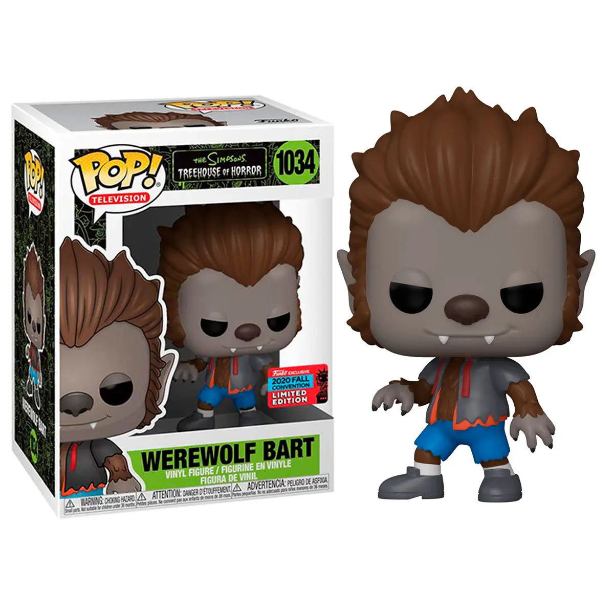 POP figurica The Simpsons Werewolf Bart Exclusive fotografija proizvoda