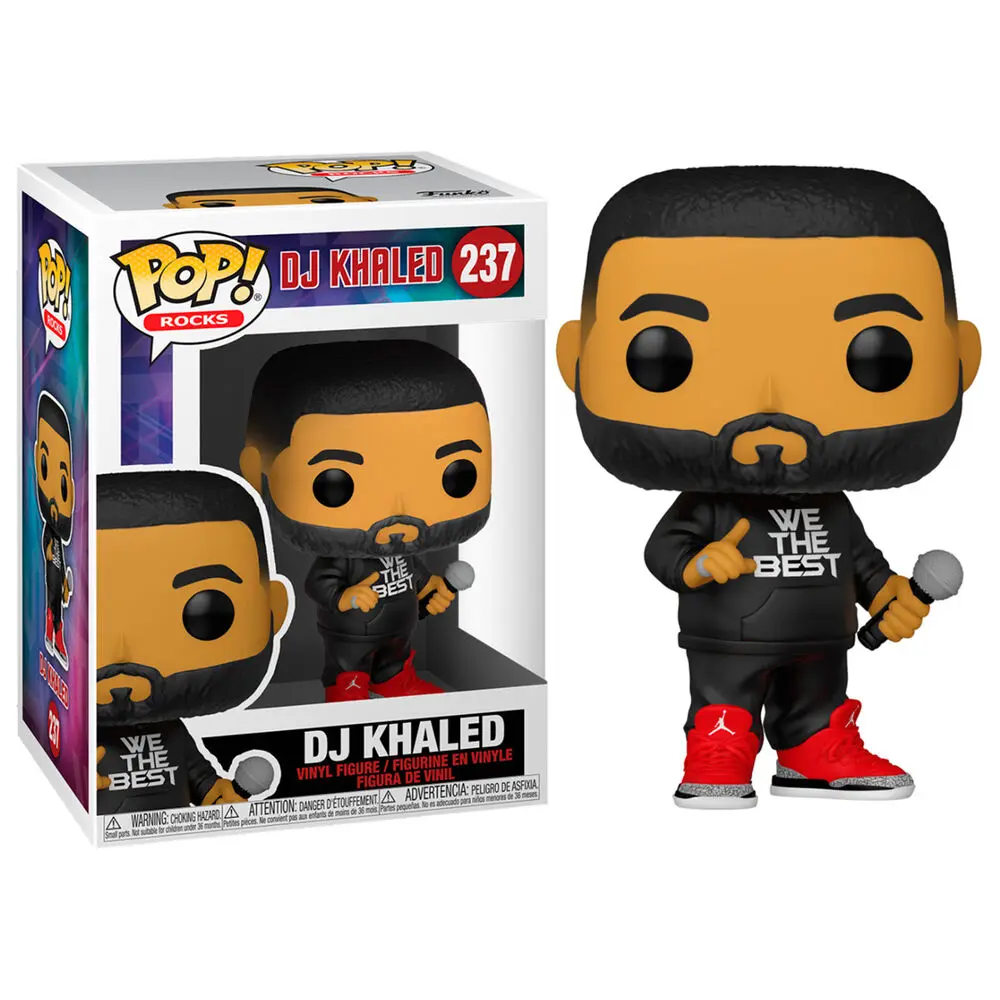 DJ Khaled POP! Rocks Vinil Figura DJ Khaled 9 cm fotografija proizvoda