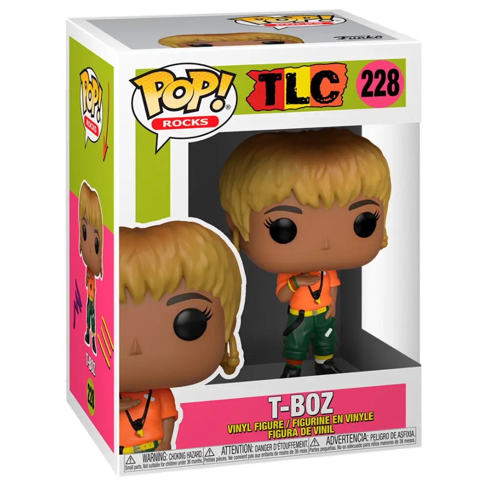 TLC POP! Rocks vinilna figura T-Boz 9 cm fotografija proizvoda