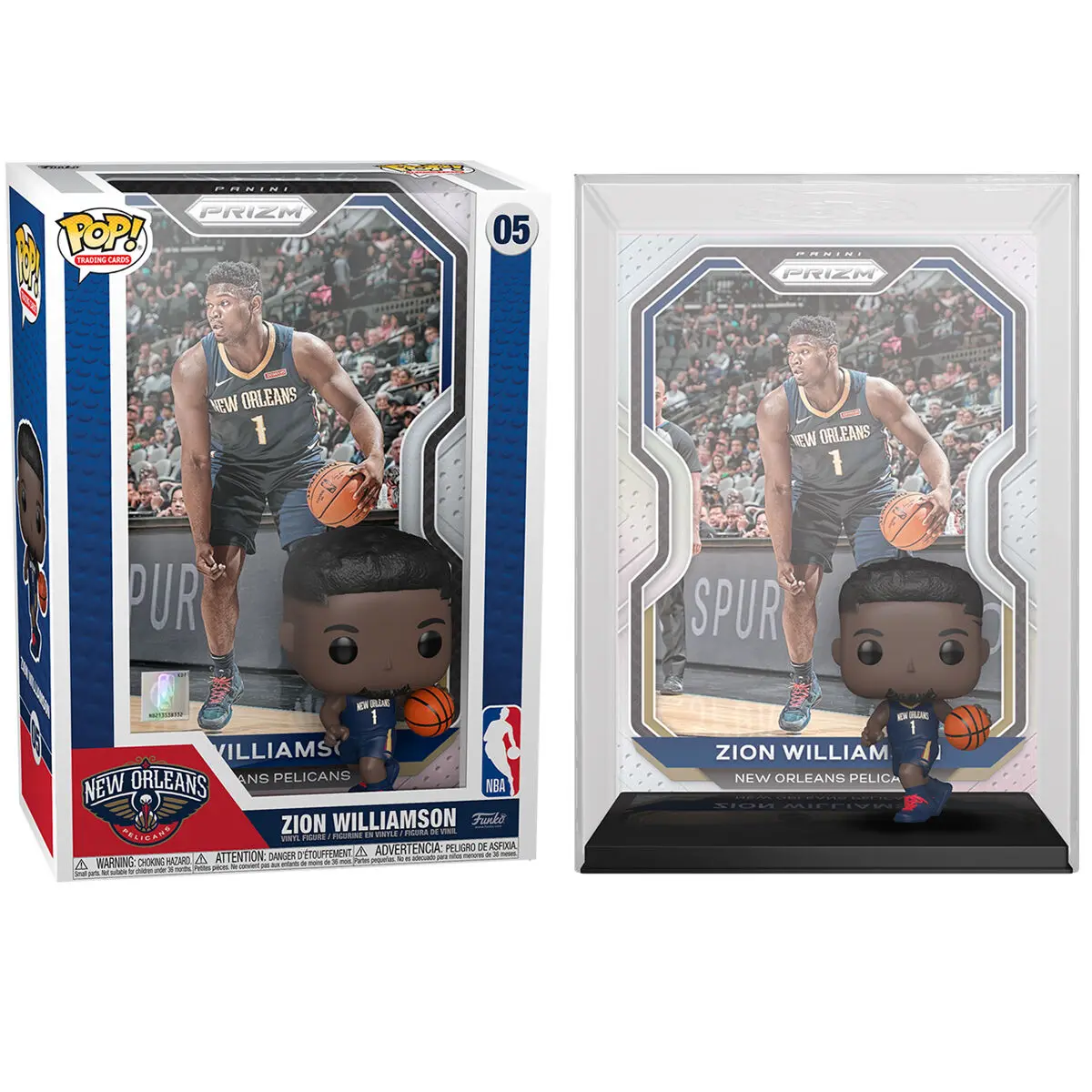 NBA Trading Card POP! Košarkaška vinilna figura Zion Williamson 9 cm fotografija proizvoda
