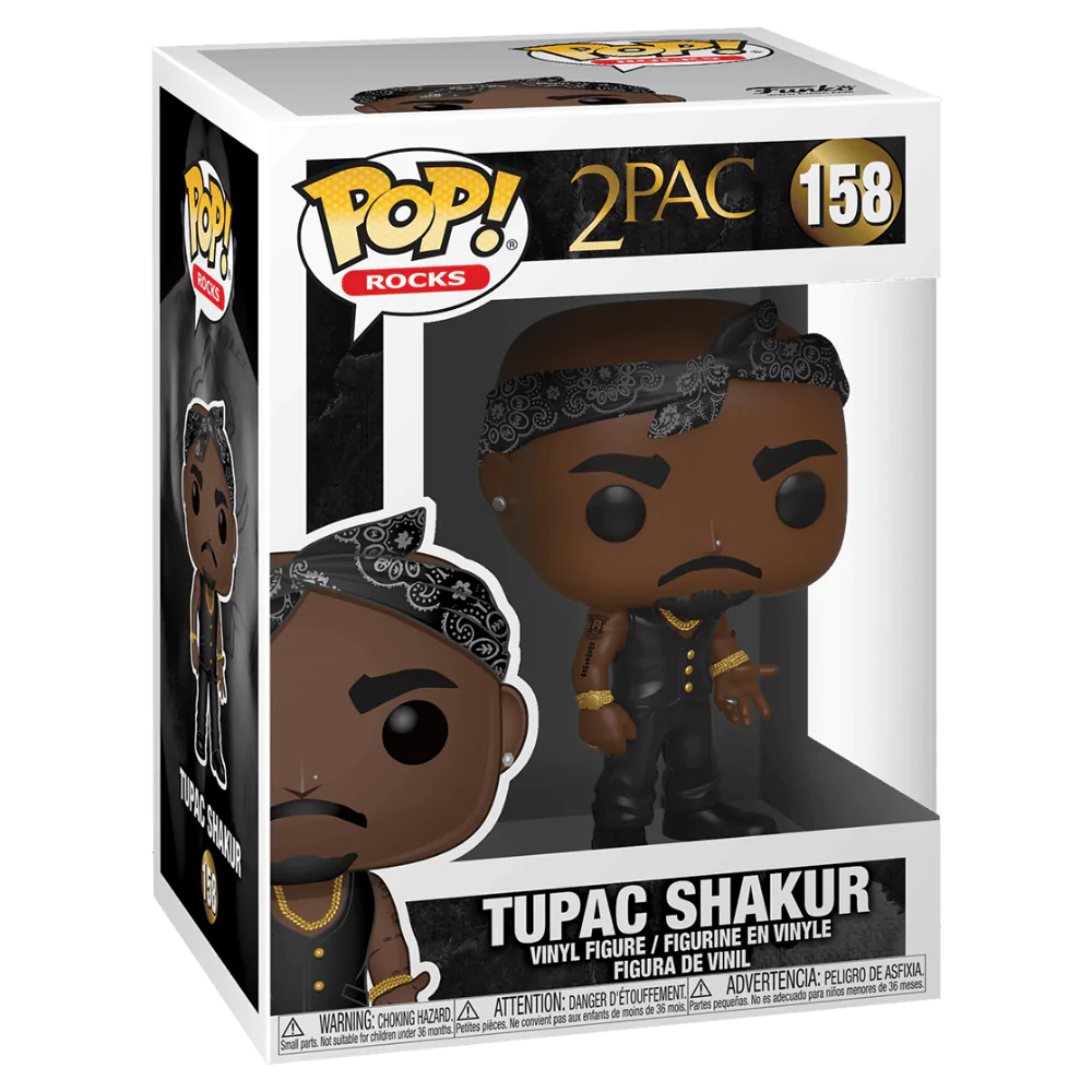 Tupac POP! Rocks Vinilna figura Tupac 9 cm fotografija proizvoda