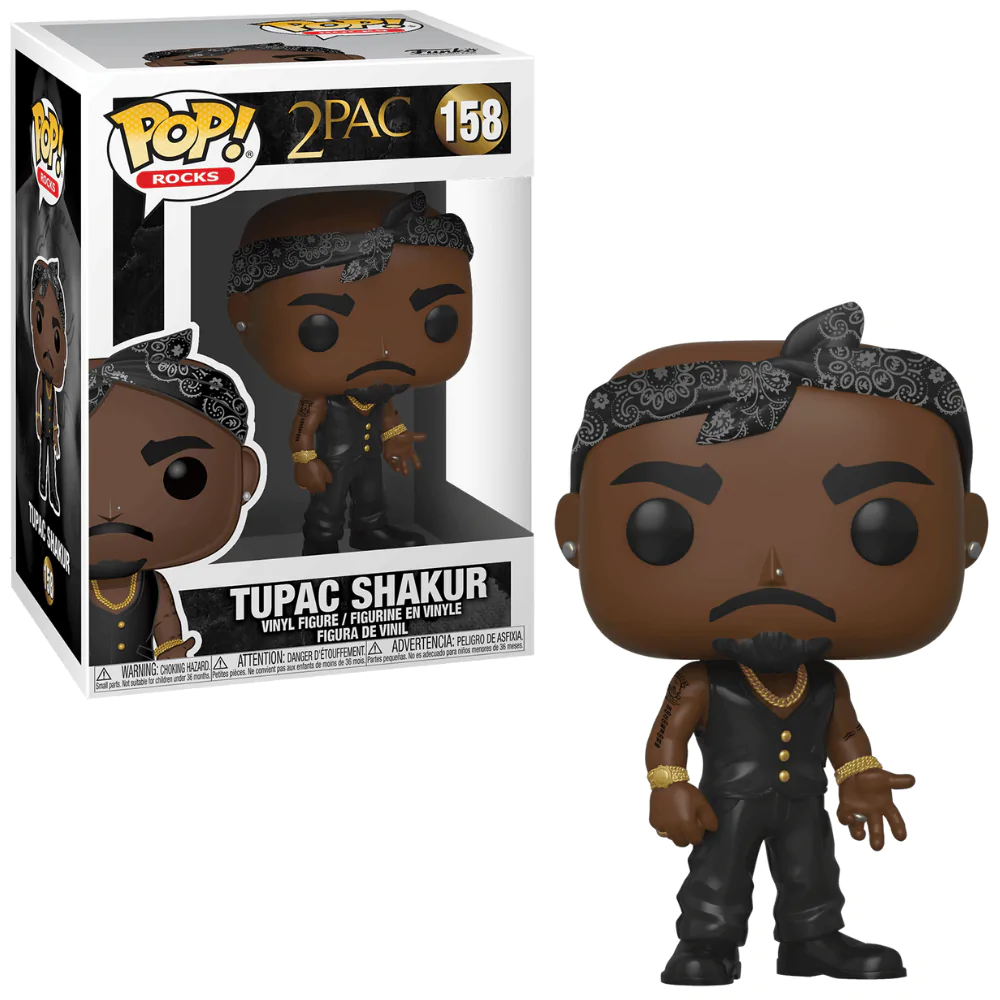 Tupac POP! Rocks Vinilna figura Tupac 9 cm fotografija proizvoda