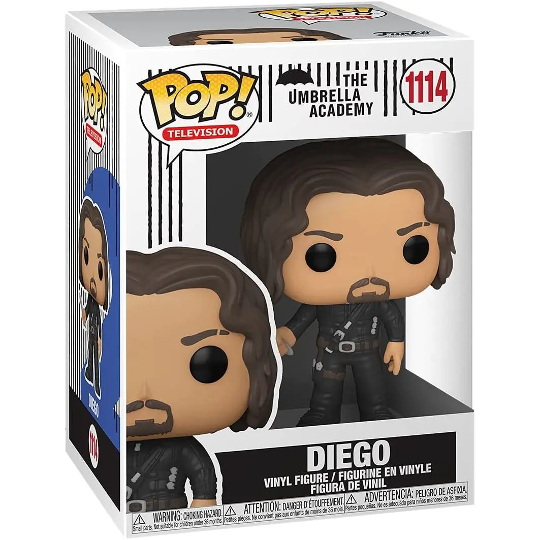 The Umbrella Academy POP! TV Vinyl figura Diego 9 cm fotografija proizvoda