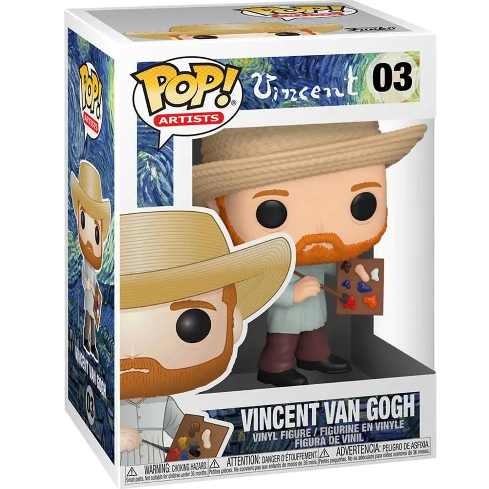 Vincent van Gogh POP! Artists Vinil Figura 9 cm fotografija proizvoda