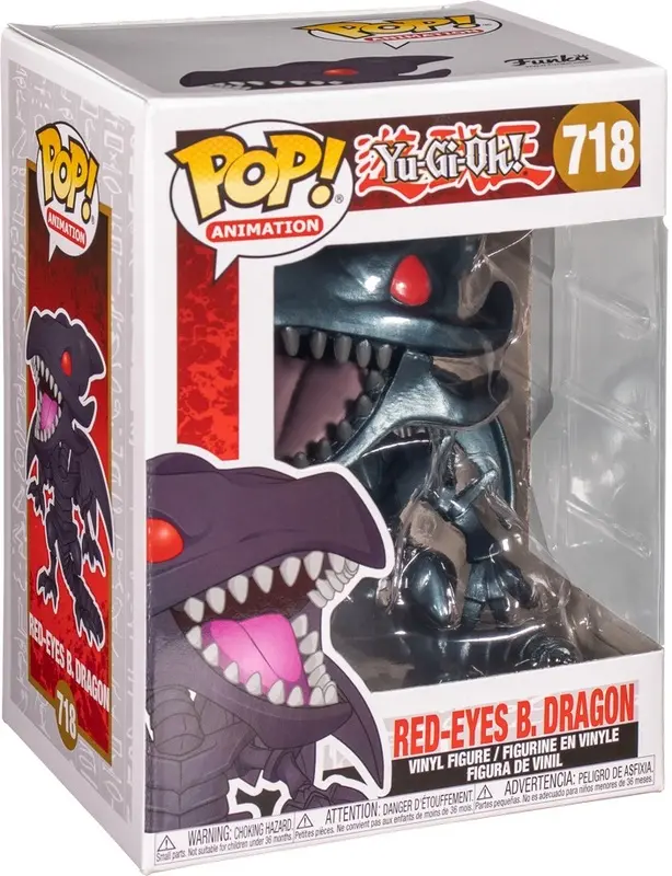 Yu-Gi-Oh! Pop! Animation Vinilna figura Red-Eyes Black Dragon 9 cm fotografija proizvoda