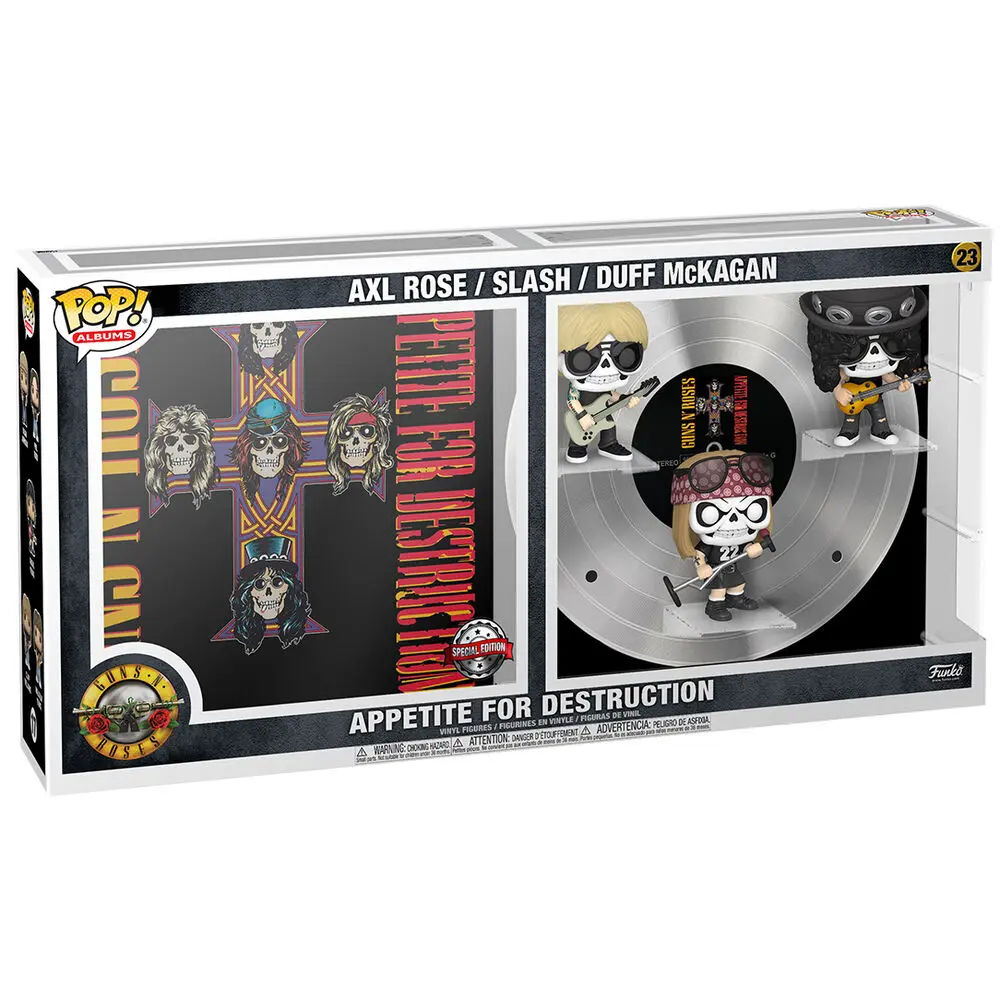 Guns n Roses POP! Albums Vinilna figura paket od 3 Appetite For Destruction 9 cm fotografija proizvoda