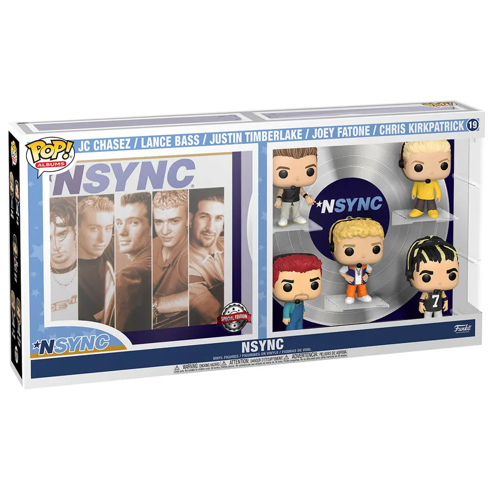 NSYNC POP! Albums Vinil figura 5-Pack NSYNC 9 cm fotografija proizvoda