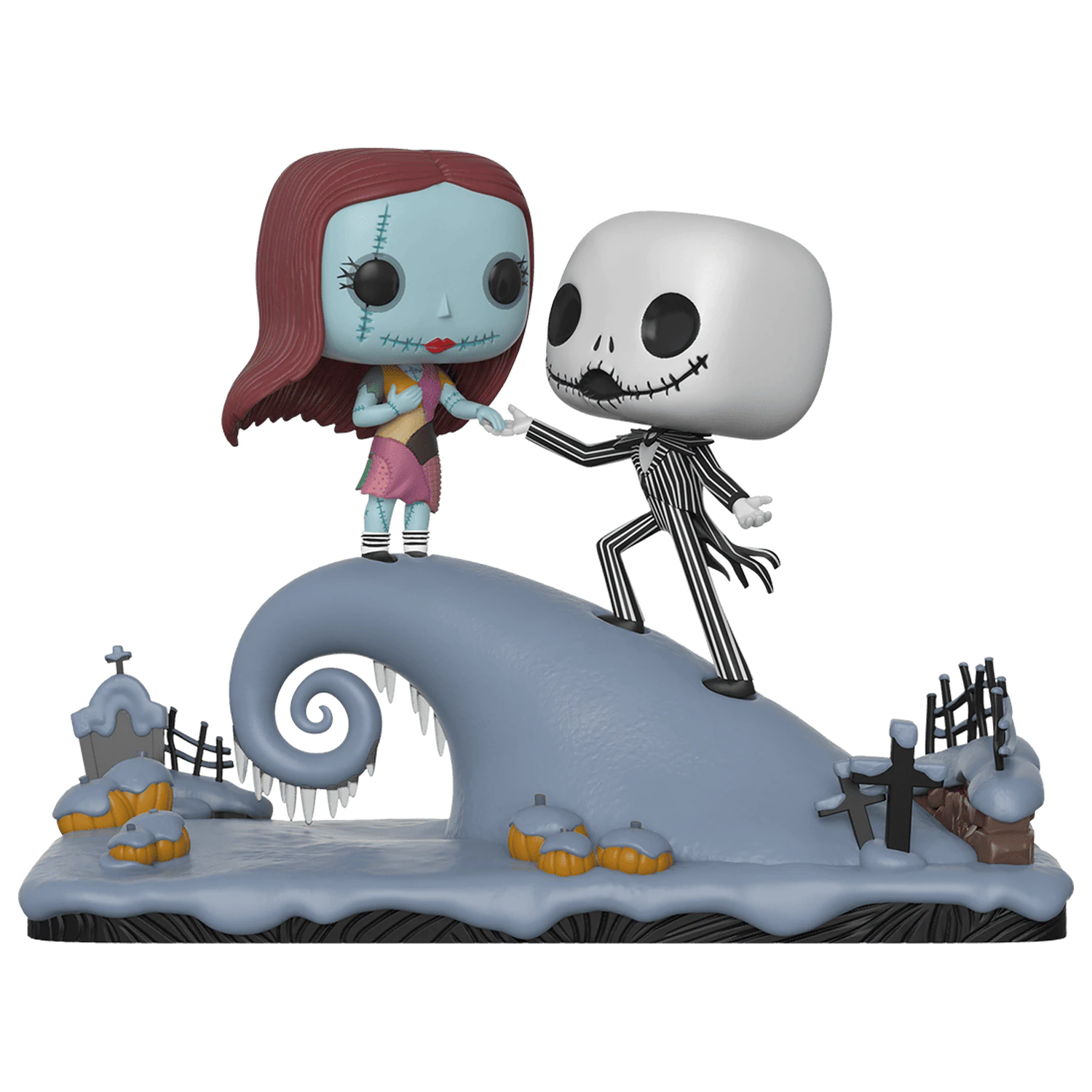 Nightmare Before Christmas POP! Movie Moments vinilni figurica s pomičnom glavom, set od 2 komada, Jack & Sally, 9 cm fotografija proizvoda