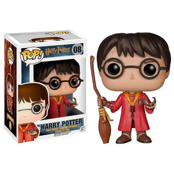 Harry Potter POP! Movies Vinilna Figura Harry Potter Quidditch 9 cm fotografija proizvoda