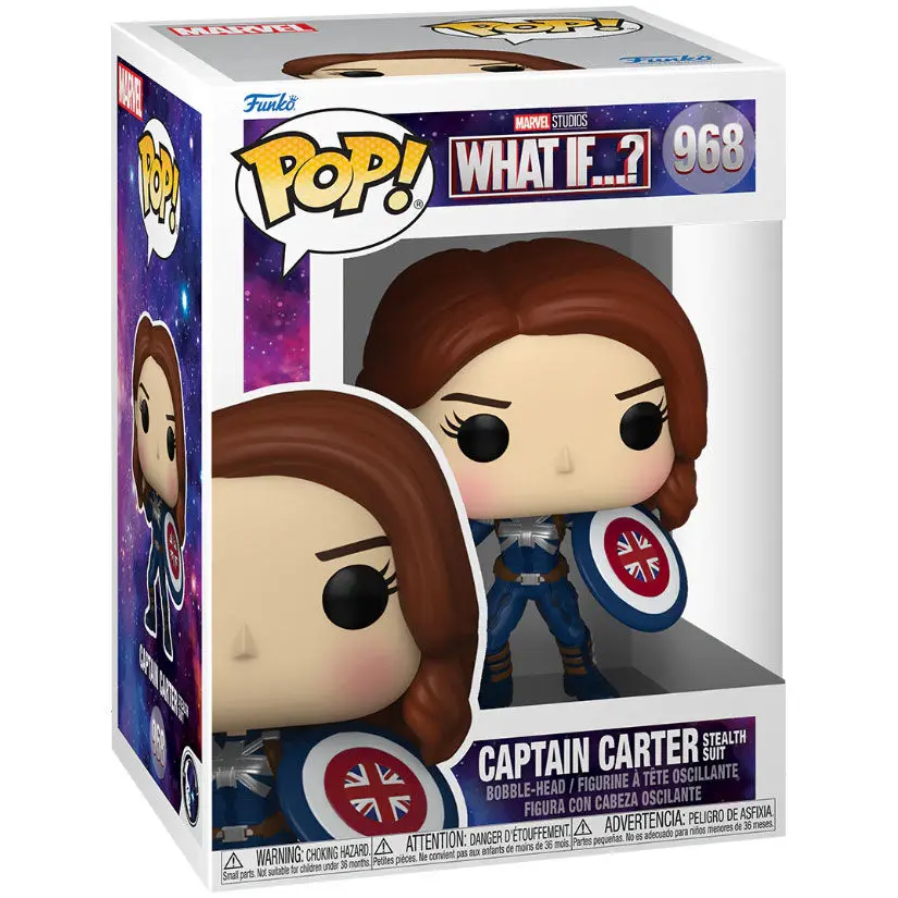 What If...? POP! Animation Vinyl Figura Kapetan Carter (Stealth) 9 cm fotografija proizvoda