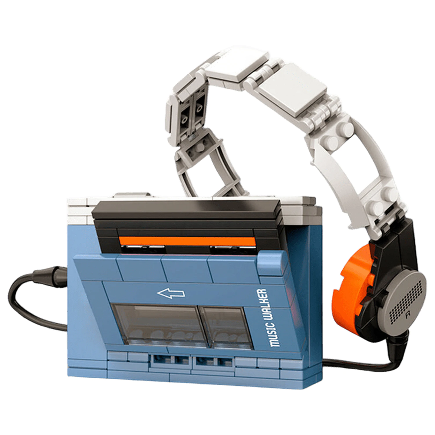 POP Series Construction Kit 1979 Walkman kazetofon, 156 komada fotografija proizvoda