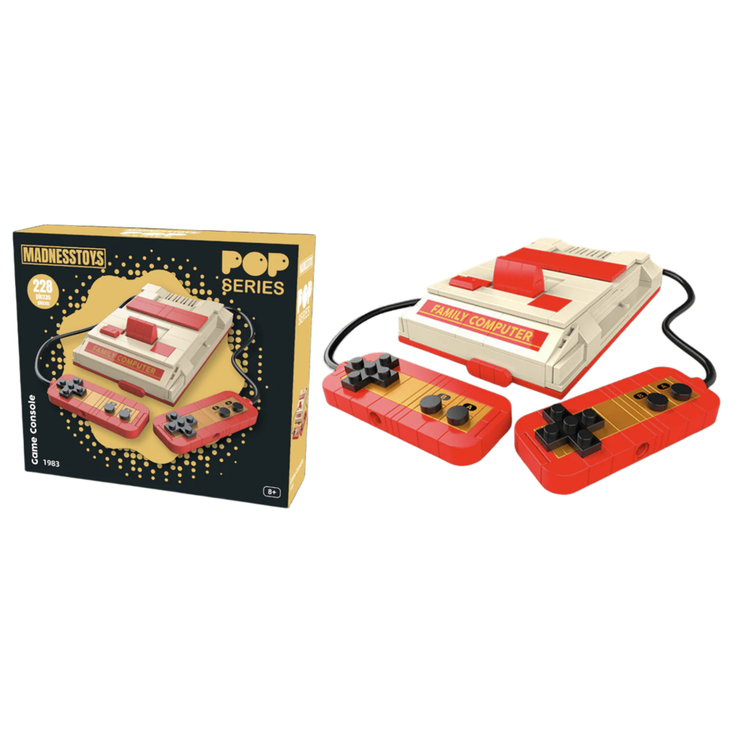 POP Series Komplet za konstrukciju 1983 Video Game Console 228 komada fotografija proizvoda