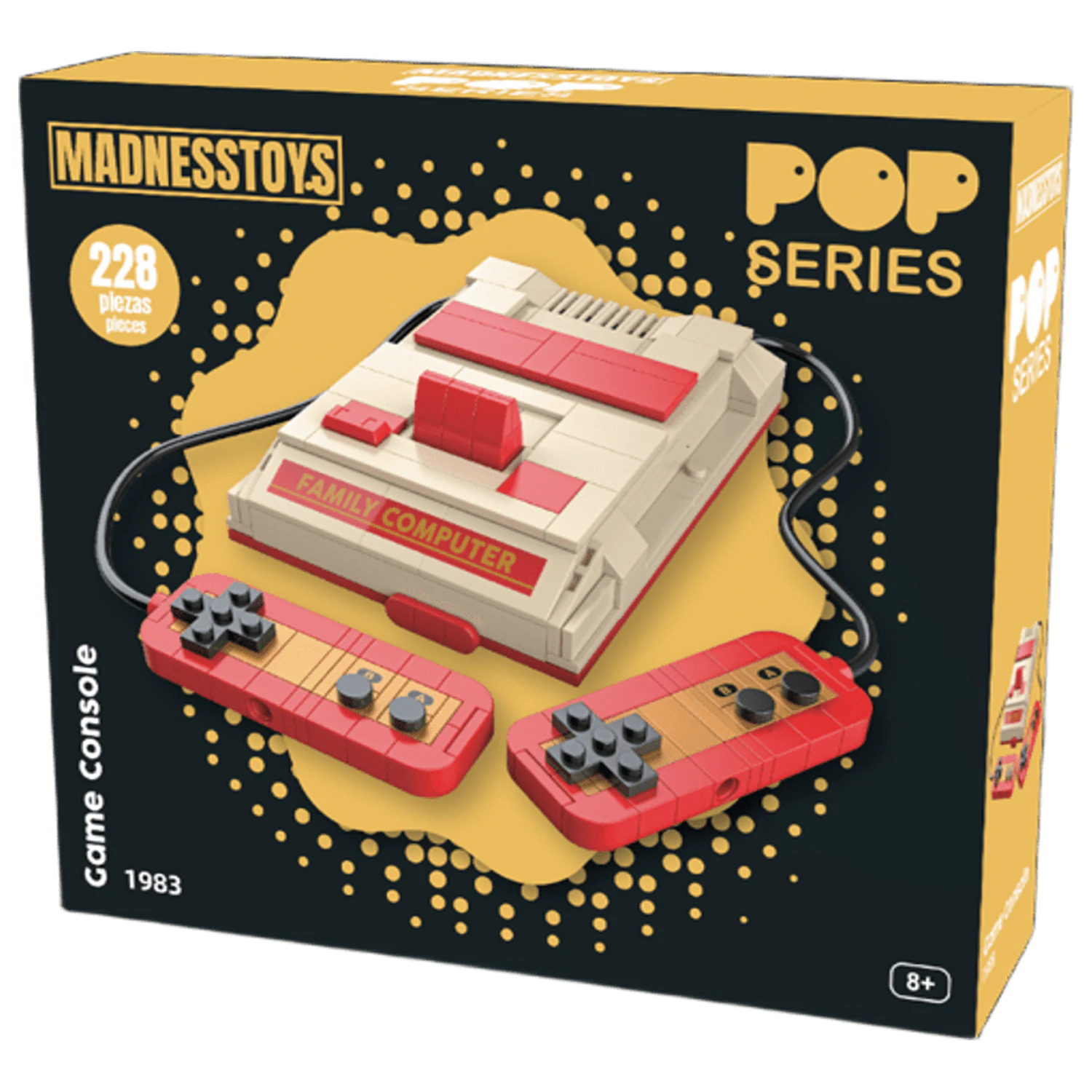 POP Series Komplet za konstrukciju 1983 Video Game Console 228 komada fotografija proizvoda