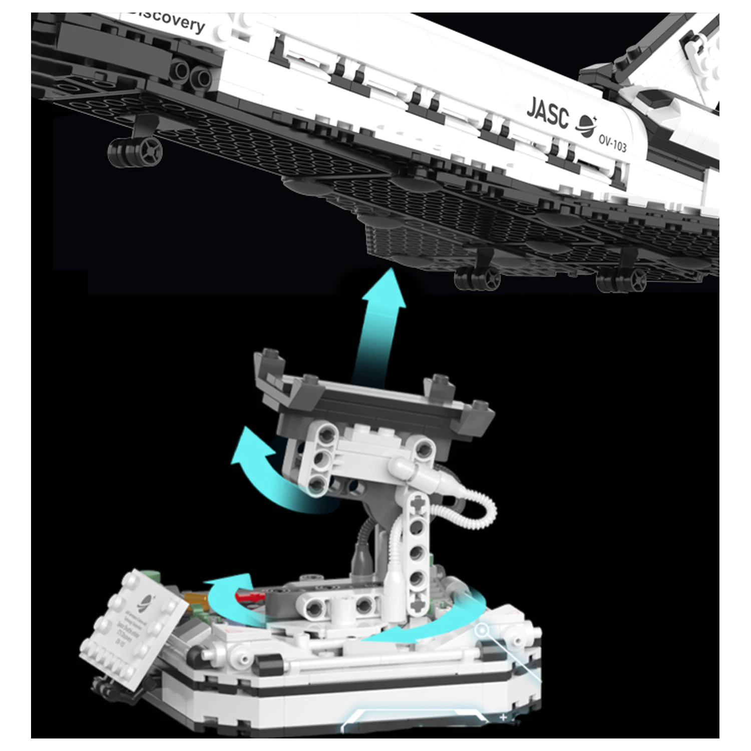 POP SERIES Konstrukcijski komplet Space Shuttle 950 komada fotografija proizvoda
