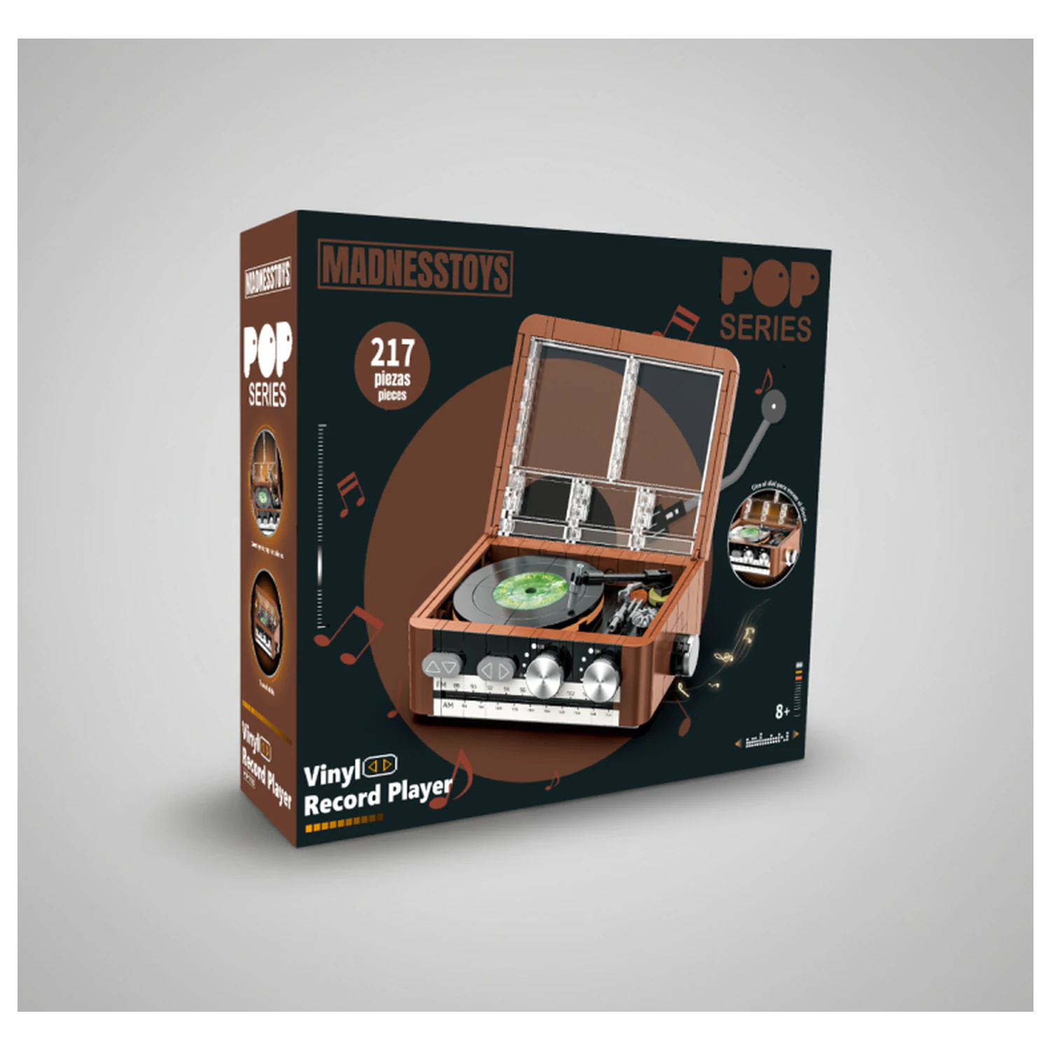 POP! Series Construction Kit Gramofon 217 kom. fotografija proizvoda
