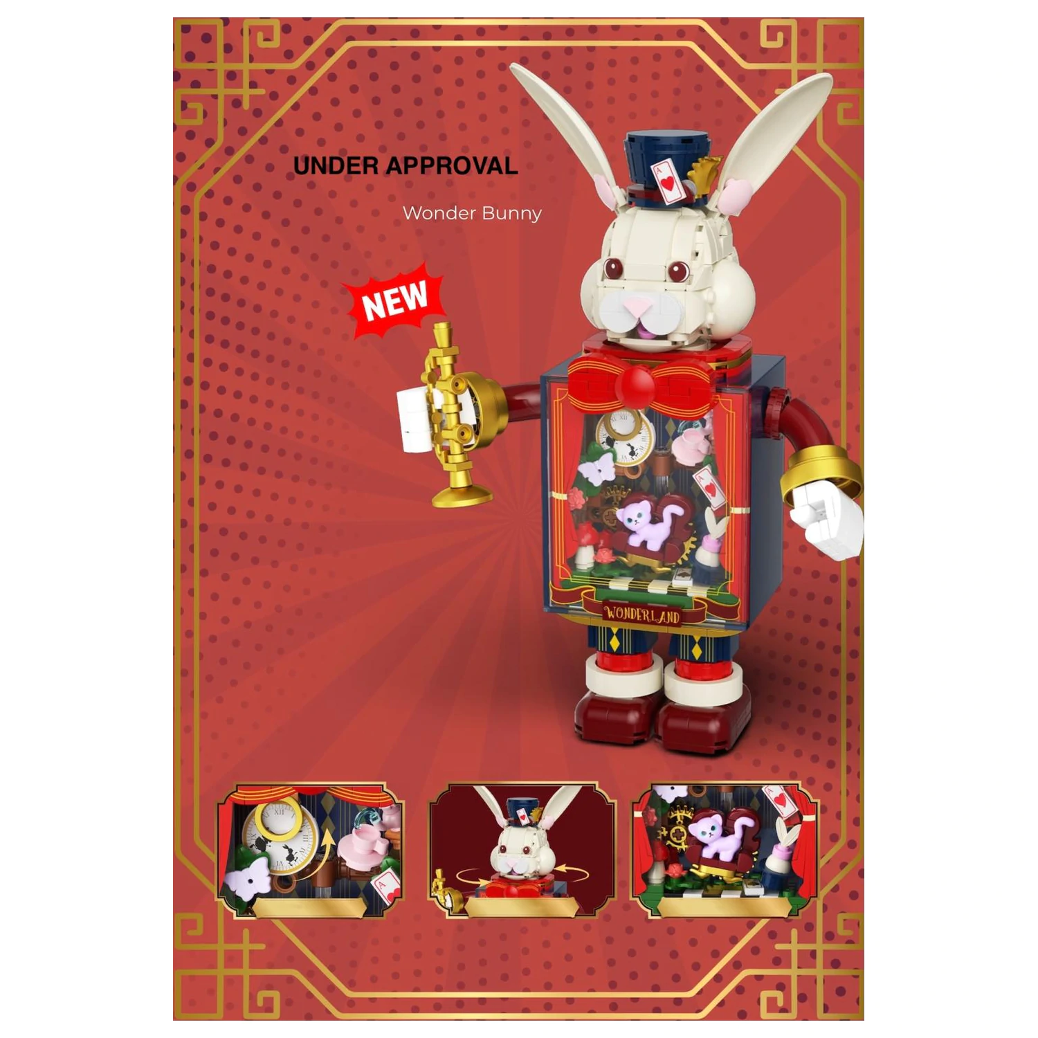 POP Series Komplet za gradnju Wonder Bunny 500 komada fotografija proizvoda