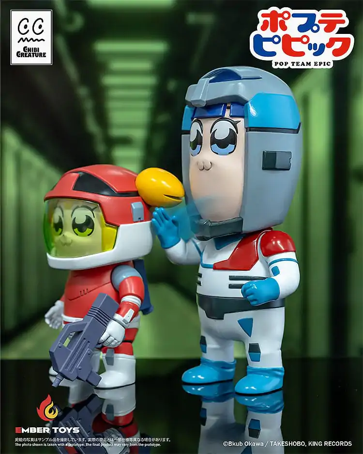 Pop Team Epic Vinyl Figure set od 2 Chibi Creature Popuko & Pipimi Spacesuit Ver. fotografija proizvoda