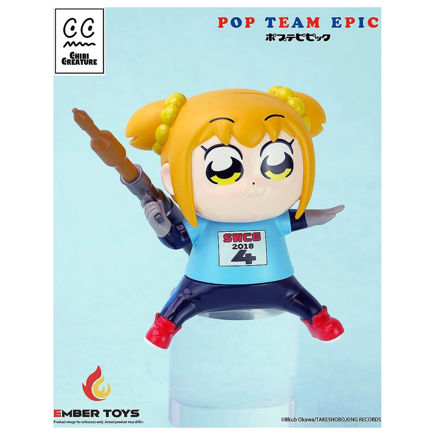 Pop Team Epic Chibi Creature Vinilne Figure dvostruko pakiranje POPUKO & PIPIMI: Skeleton Competition Ver. fotografija proizvoda