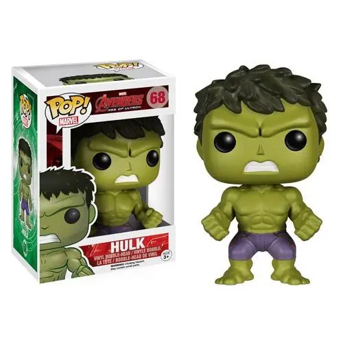 Avengers Age of Ultron POP! Vinilna klimoglavac Hulk 10 cm fotografija proizvoda