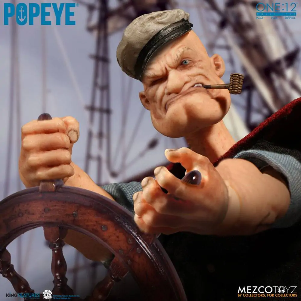 Popeye akcijska figura 1/12 Popeye 14 cm fotografija proizvoda