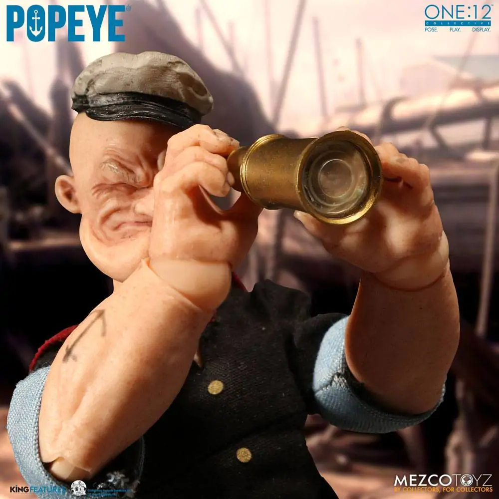 Popeye akcijska figura 1/12 Popeye 14 cm fotografija proizvoda