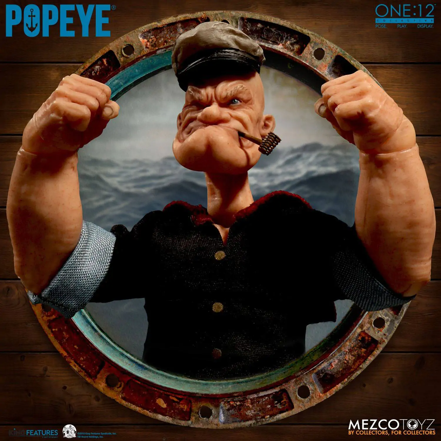 Popeye akcijska figura 1/12 Popeye 14 cm fotografija proizvoda