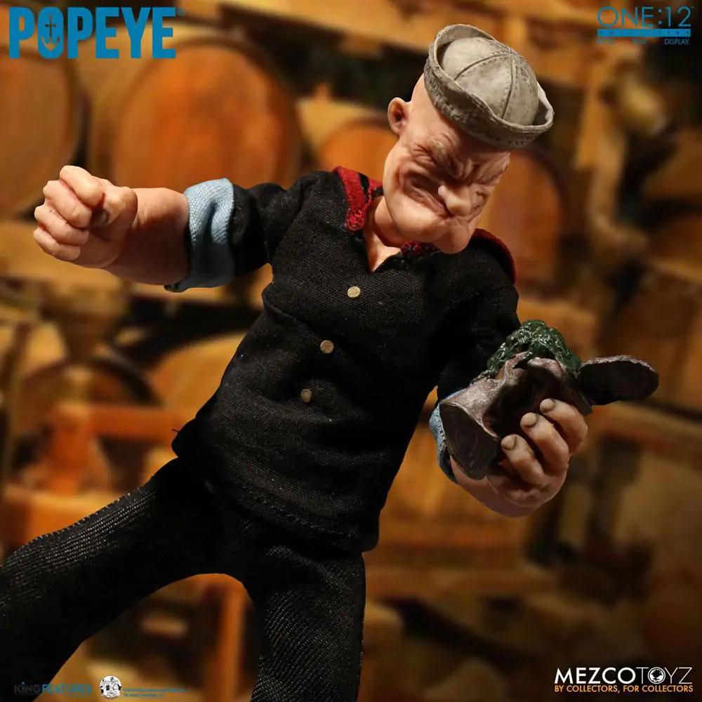 Popeye akcijska figura 1/12 Popeye 14 cm fotografija proizvoda