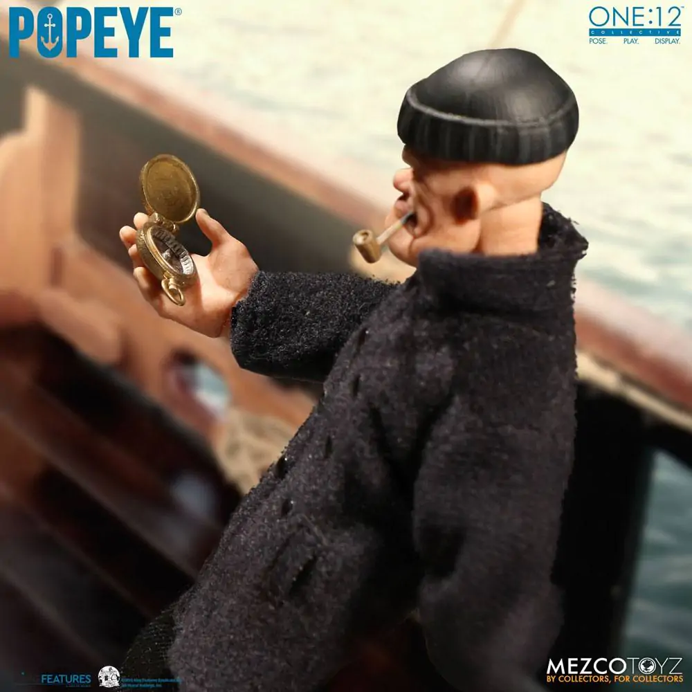Popeye akcijska figura 1/12 Popeye 14 cm fotografija proizvoda