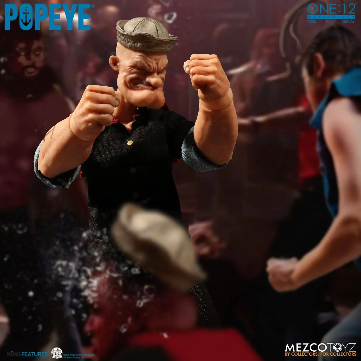 Popeye akcijska figura 1/12 Popeye 14 cm fotografija proizvoda