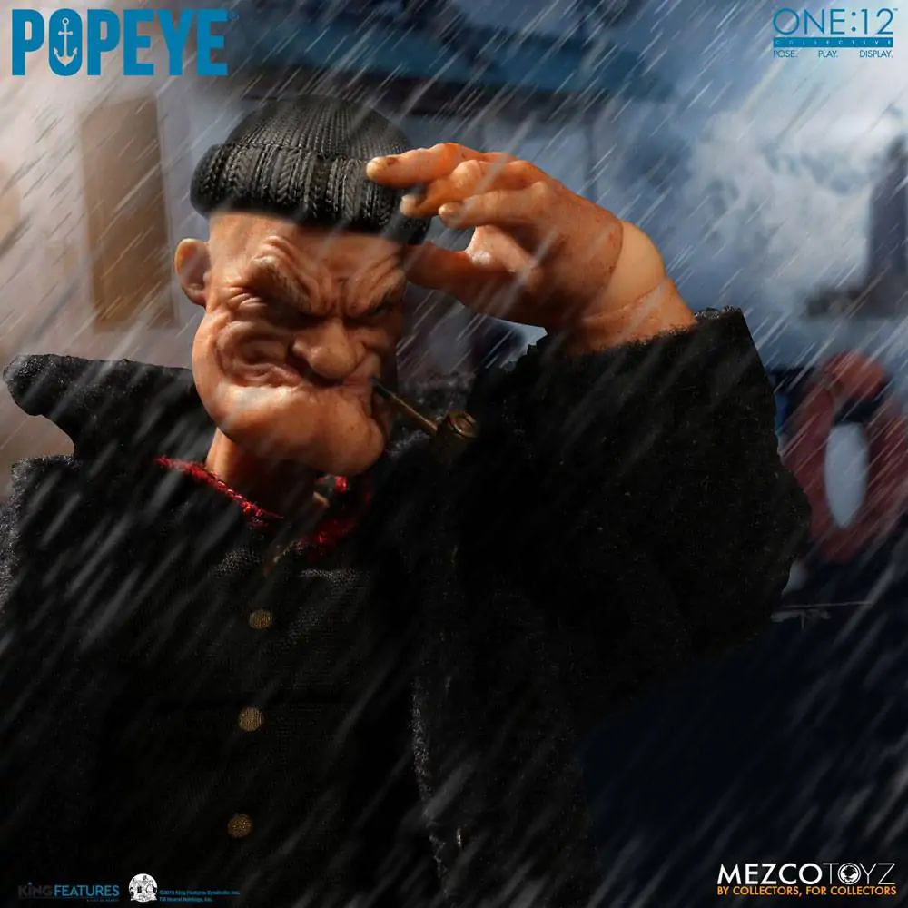 Popeye akcijska figura 1/12 Popeye 14 cm fotografija proizvoda