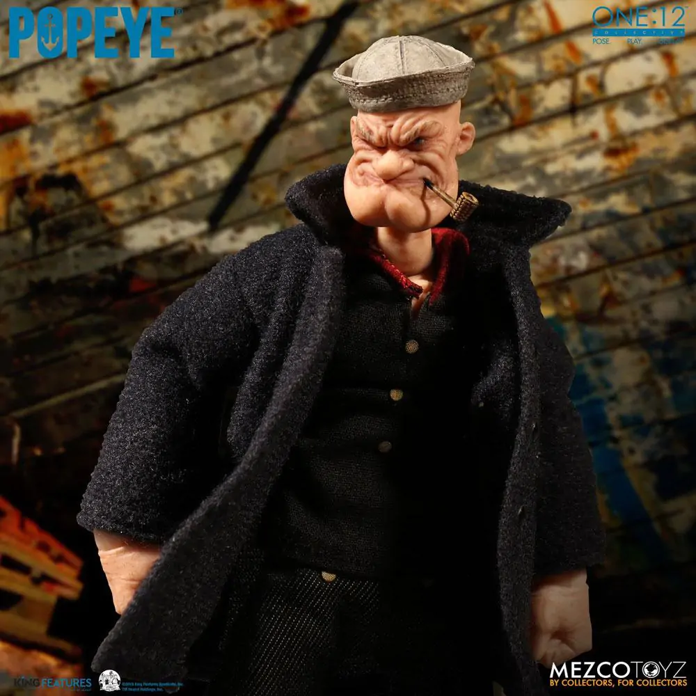 Popeye akcijska figura 1/12 Popeye 14 cm fotografija proizvoda