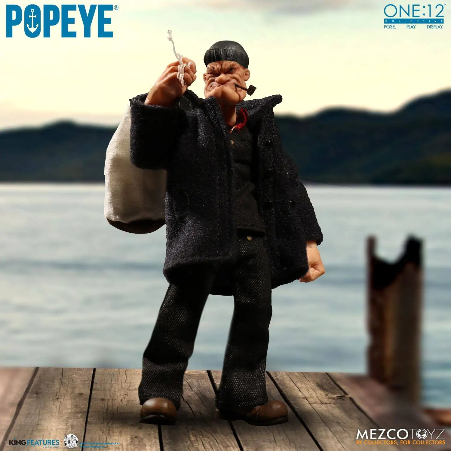Popeye akcijska figura 1/12 Popeye 14 cm fotografija proizvoda